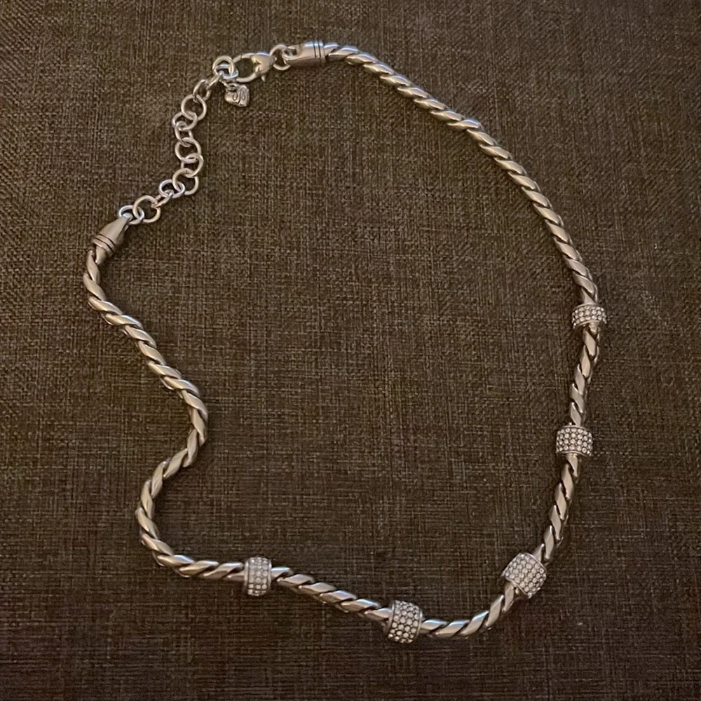 Brighton necklace silver plate - Picture 3 of 4
